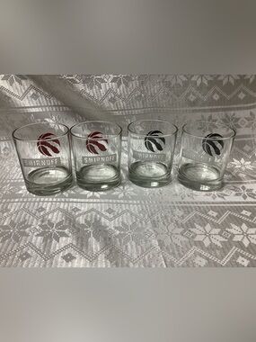 Smirnoff Raptor Commemorative Glasses 2021-22 Set of 4